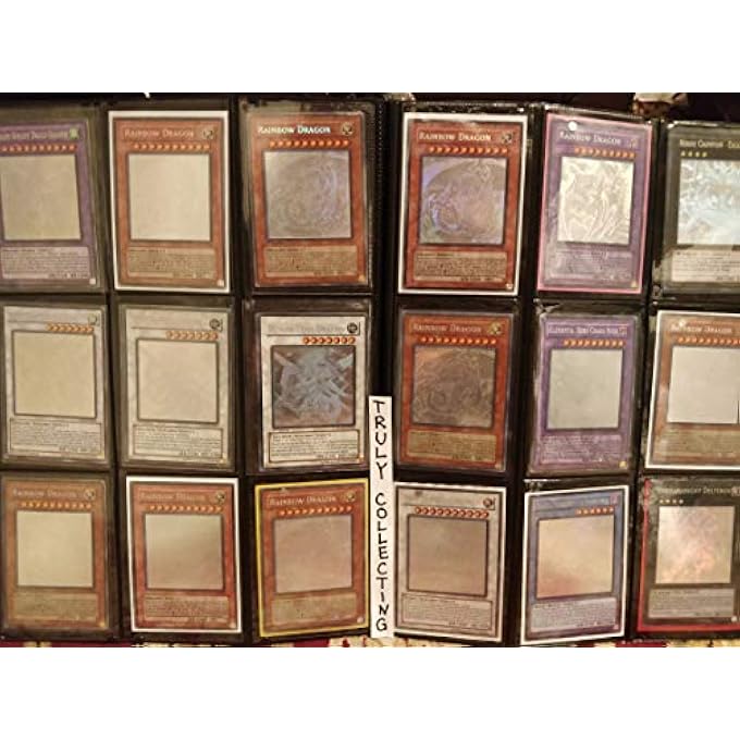 rayihni 400 PREMIUM YUGIOH TRADING CARD LOT WITH 11 HOLOS AND 25 RARES - Image 1